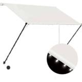 👉 Dag crème active Luifel uittrekbaar met LED 100x150 cm 8719883794815