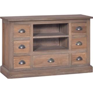 👉 Dressoir teakhout Vidaxl 90x30x58 Cm Massief 8719883996066