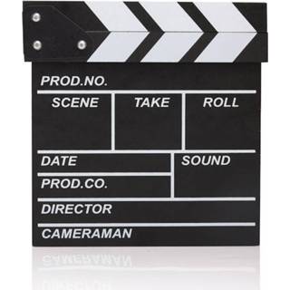 👉 Krijtbord hout multikleur Filmklapper - Decoratie Voor Filmfans Film Movie 90165163092