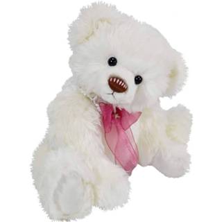 👉 Knuffelbeer wit pluche Clemens Teddy Henriette Junior 42 Cm 4002053072634