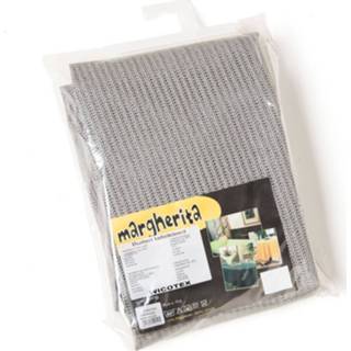 👉 Tafelkleed grijs polyester Wicotex Buiten-ovaal - Margherita -140x180cm 8024312500418