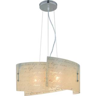 👉 Hanglamp wit aluminium Led - Hangverlichting Trion Sonu E27 Fitting 3-lichts Rond Mat 6013919182136