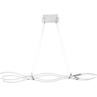 👉 Hanglamp wit chroom aluminium Led - Hangverlichting Primon 45w Natuurlijk 4000k Mat 6013945221281