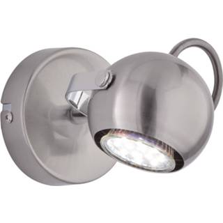 Nikkel aluminium Led Plafondspot - Trion Bosty Gu10 Fitting 1-lichts Rond Mat 6013921943947