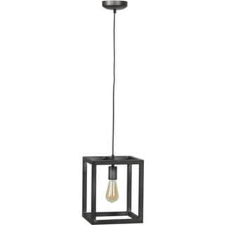 👉 Industriële hanglamp zilver Livin24 George Vierkant 1-lichts 8719956403040