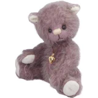 👉 Knuffelbeer lila pluche Clemens Teddy Violett Junior 15 Cm 4002053070425