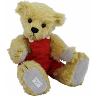 👉 Knuffelbeer bruin pluche goud Clemens Freddie Junior 35 Cm Goud/bruin 4002053072733