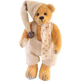 👉 Knuffelbeer bruin pluche Clemens Teddy Josua Junior 16 Cm Lichtbruin 4002053069962