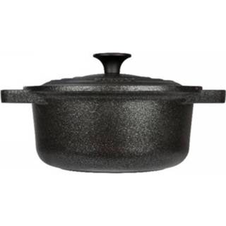 👉 Braadpan zwart Risoli Le Pignatta - Black 28 Cm 8001586010980