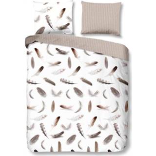 👉 Dekbedovertrek wit flanel Good Morning Feathers - Lits-jumeaux (240x200/220 Cm + 2 Slopen) 8717285178066