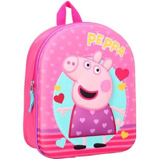 👉 Nickelodeon Rugzak Peppa Pig 3d 9 Liter Polyester Roze