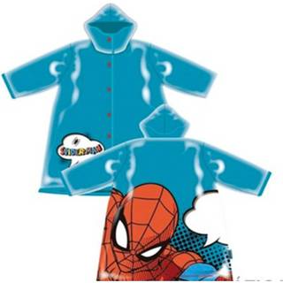 👉 Regenjas blauw PVC polyester jongens Marvel Spider-man Pvc/polyester 8430957132530