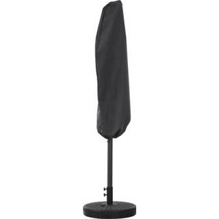 👉 Parasol polyester grijs Feel Furniture - Kantelbare 3 Meter Beschermhoes 8719743422131