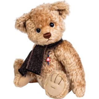 👉 Knuffelbeer bruin pluche Clemens Teddy Cedric Junior 35 Cm Lichtbruin 4002053071132