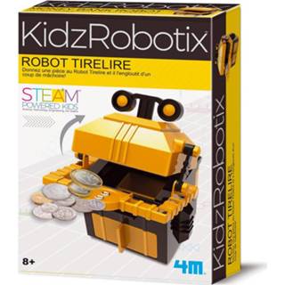 👉 Spaarpot zwart goud kunststof 4m Robot Junior 14 Cm Goud/zwart 31-delig 5414561467557