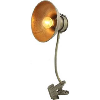 👉 Klemlamp staal Decostar Marc 17 X 12,5 41 Cm Brons 8718317794872