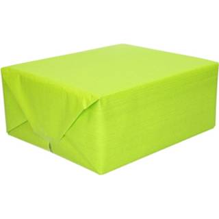 👉 Kaftpapier limoen groen 2xschoolboeken Lime 200 X 70 Cm Rollen - Boekenkaften 8720147350036