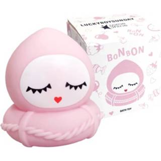 👉 Bonbon roze PVC Luckyboysunday Badspeelgoed Junior 6,5 Cm Lichtroze 16027018683