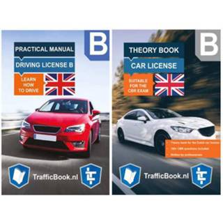 👉 Auto theorieboek mannen Engels 2019 - Traffic Manual English Car Theory Book + Practical 8719274517016