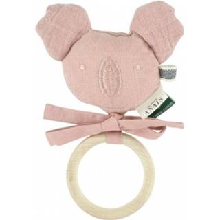 👉 Bijtring roze rose katoen hout Trixie Koala Bliss Junior 18 X 7 Cm 5400858520784