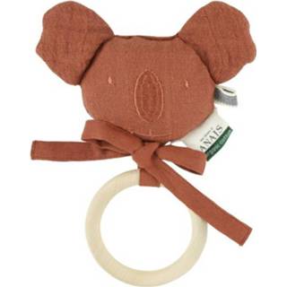 👉 Bijtring bruin katoen hout Trixie Koala Bliss Rust Junior 18 X 7 Cm 5400858650788