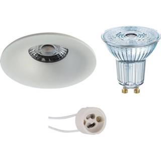 👉 Wit Osram - Led Spot Set Parathom Par16 940 36d Pragmi Nora Pro Gu10 Fitting Dimbaar Inbouw Rond Mat 5.5w 6013928636675