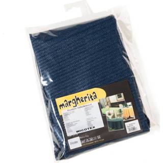 👉 Tafelkleed blauw polyester Wicotex Buiten Rond- Margherita - 160cm 8024312500463
