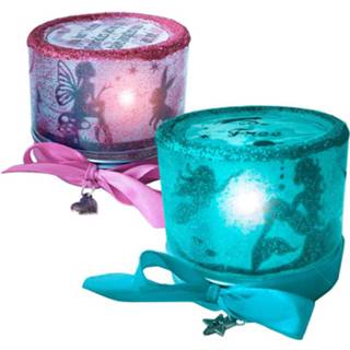 👉 Knutselset blauw Dam Nachtlichtjes Junior 28 Cm 14-delig 4897099390091