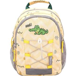 👉 Rugzak beige polyester bruin Belmil Krokodil Junior 6,5 Liter 8719817769094
