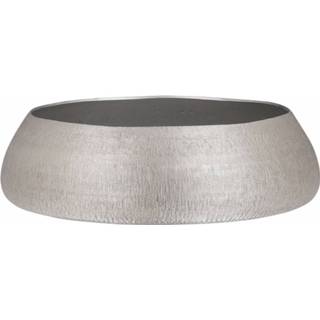 👉 Decoratieschaal staal zilver zilverkleurig House Of Seasons Livia 35 X 16 Cm 8718861746785