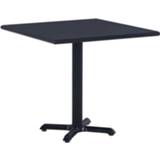 👉 Terrastafel zwart metaal Vidaxl Tuintafel 80x80x75 Cm 8719883872216