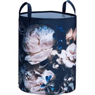 👉 Wenko Wasmand Peony 35 X 45 Cm 55 Liter Polyester Blauw