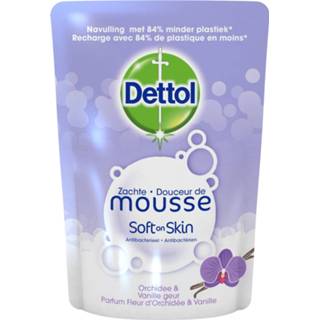 👉 Dettol Handzeep Zachte Mousse - Navulling Magic Foam - Orchidee & Vanille - 250ml X3