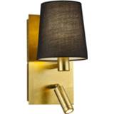 👉 Wandlamp goud goudkleurig Trio - Wand Lamp, Marriot, 4017807374698