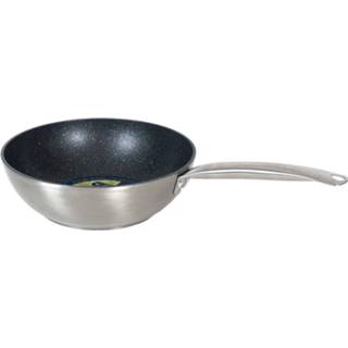 👉 Wokpan aluminium Wok/wokpan Rila Met Anti-aanbak Laag 29 Cm - Wokpannen Koken Wokken 8430540827447