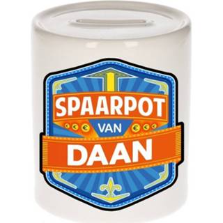 Kinder Spaarpot Voor Daan - keramiek Naam Spaarpotten multikleur kinderen Spaarpot keramiek multikleur kinderen Kinder Voor Daan - Naam Spaarpotten 8719538313873
