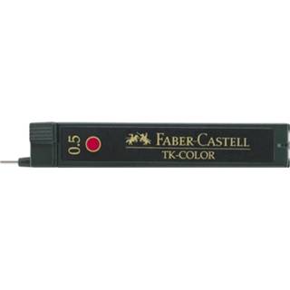 👉 Potloodstift rood Potloodstiftjes Faber Castell Super-polymer 0,5mm 4005401285212
