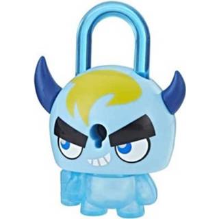 👉 Blauw Hasbro Lock Stars-figuur Horned Monster 6 Cm 5-delig 8719817296149