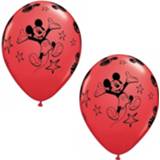 👉 Ballon multikleur kinderen 6x Stuks Mickey Mouse Thema Party Ballonnen - Kinderfeestjes Feestartikelen Versieringen 8719538034075