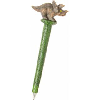 👉 Balpen groen Lg-imports Dinosaurus Triceratops 16 Cm 8719817319787