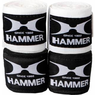 👉 Bandage zwart nylon multikleur Hammer Boxing Bandages - Per Paar 3,5 Meter 4005251891120