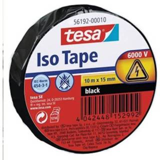 👉 Isolatietape zwart Tesa Elektrische Isolatie-tape, 20m X 19mm, 4042448152930