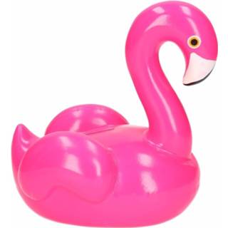 👉 Spaarpot magenta Kado flamingo fuchsia 19 cm