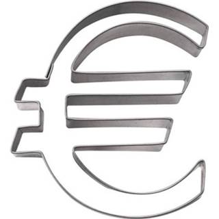 👉 Uitsteker RVS zilverkleurig - €-Teken / Euro 7.5cm Städter 4018598199309