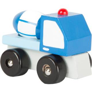 👉 Hout small blauw Foot Cementwagen 7 X 5 Cm 4020972111395