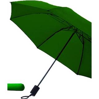 👉 Opvouwbare paraplu groen polyester Donkergroen 85 Cm 8718758647928
