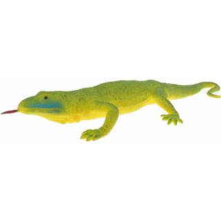 👉 Groen kunststof Toi-toys Reptiel Soft Touch Varaan 20 Cm 8718807985643