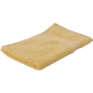 Arowell Gastendoek Gastenhanddoek 50 X 30 Cm - 500 Gram - Crème Geel - 5 Stuks