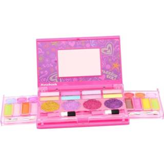 👉 Kunststof roze Johntoy Isabella Make-up Set Deluxe 8711866275571