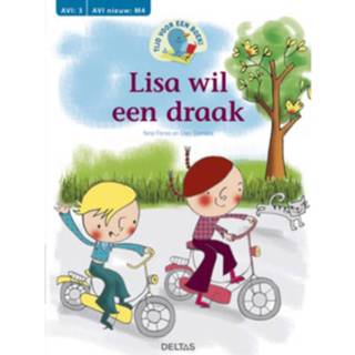 👉 Boek Lisa Wil Een Draak - Tijd Voor 9789044734270
